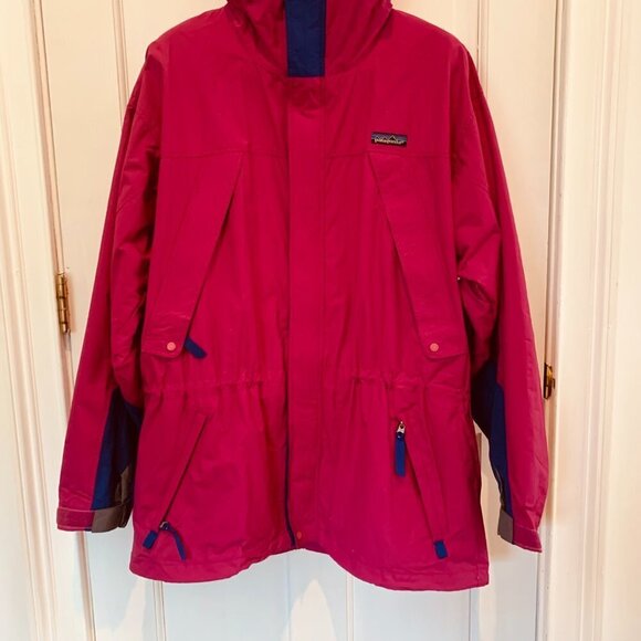Vintage Patagonia Women’s F1 Mountain Guide Storm Light Parka Jacket Size Large - Picture 2 of 12